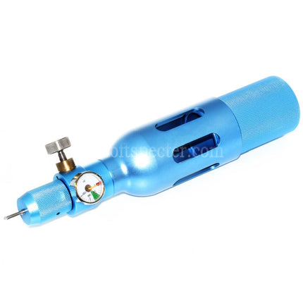 PPS 95 g Recharge de gaz Co2 CNC avec manomètre PSI