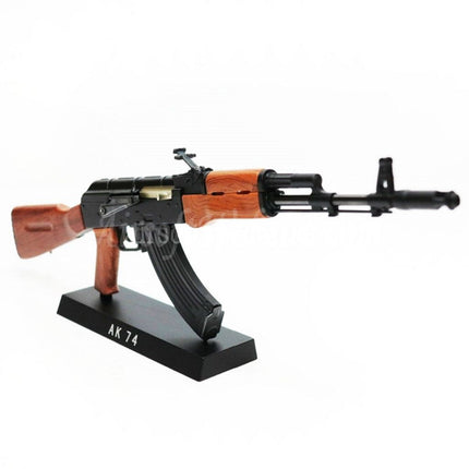 AIRSOFT SPECTER 12 Inches Non-Function Toy Figure Dummy Model Kit 1:6 AK47 Sniper Rifle Black/Brown