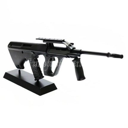 AIRSOFT SPECTER 12 Inches Non-Function Toy Figure Dummy Model Kit 1:6 AUG Rifle Black
