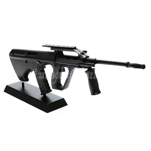 AIRSOFT SPECTER 12 Inches Non-Function Toy Figure Dummy Model Kit 1:6 AUG Rifle Black
