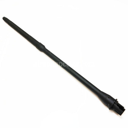 5KU 510mm 20 Aluminium Outer Barrel - Filetage horaire 14mm CCW pour répliques AEG de type M4 M16 Airsoft Noir