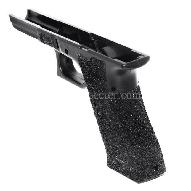 APS Polymer Custom Stippling Lower Frame ACP601 ACP606 Black Hornet Tokyo Marui G17 G18C G34 G35 Series GBB Pistols Airsoft Black