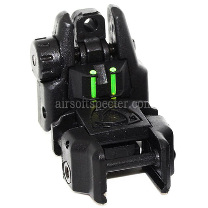 APS Rhino Fiber Optic Rear Sight For Mil-STD 1913 Picatinny Rail