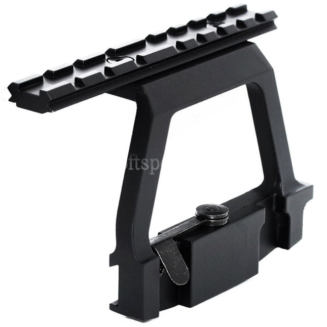Base de Monture de Lunette CYMA à Rail Latéral Robuste pour Répliques AEG AK Airsoft Noire