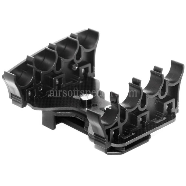 APS 8rd Plate Shotshell Caddy System With Belt Loop For CAM870 Shotgun Shell Black