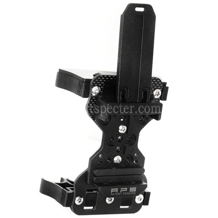 APS 8rd Plate Shotshell Caddy System With Belt Loop For CAM870 Shotgun Shell Black
