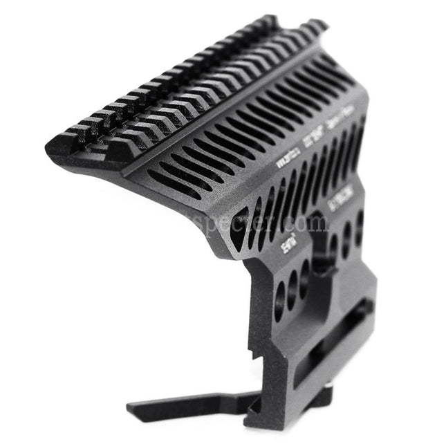 Fixation de lunette AIRSOFT SPECTER 20mm pour répliques AEG AK Noir