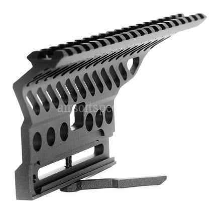 Fixation de lunette AIRSOFT SPECTER 20mm pour répliques AEG AK Noir