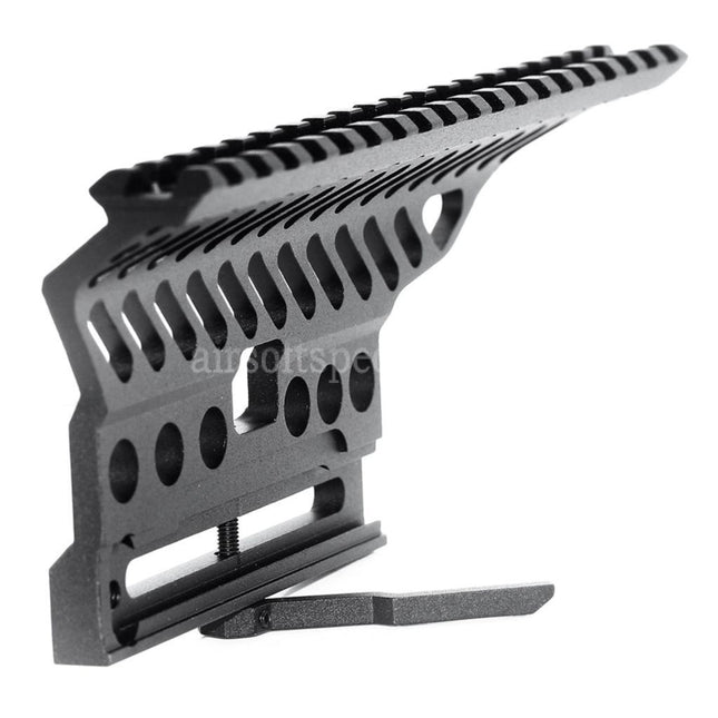 Fixation de lunette AIRSOFT SPECTER 20mm pour répliques AEG AK Noir
