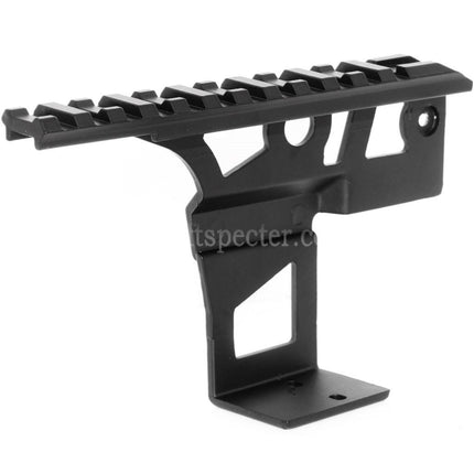 Montage latéral de lunette tactique AIRSOFT SPECTER A50 AK pour fusils d'airsoft Tokyo Marui AK Series AEG CYMA Beta Spetznaz Noir