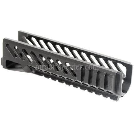 AIRSOFT SPECTER 167mm CNC Aluminium Lower Handguard Rail System For Tokyo Marui CYMA GHK LCT E&L AK Series AEG GBB Rifles Black
