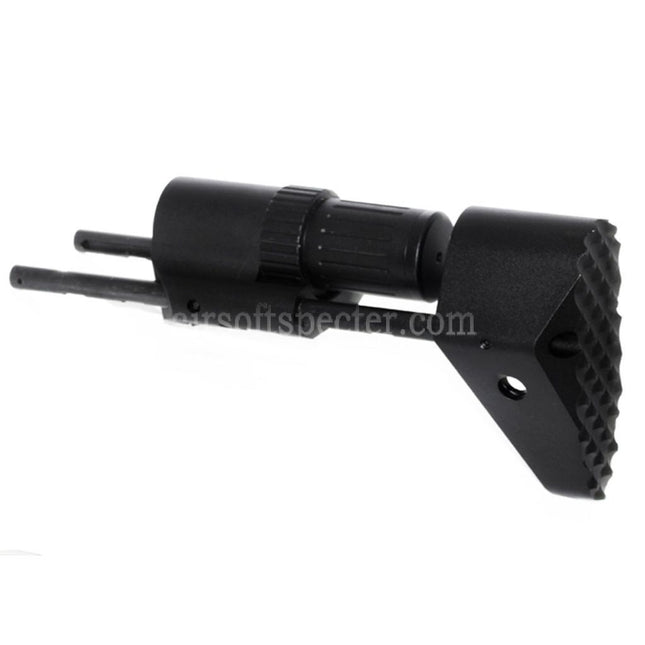 5KU PDW Retractable Stock For Tokyo Marui M4 M16 Series AEG Rifles Airsoft Black