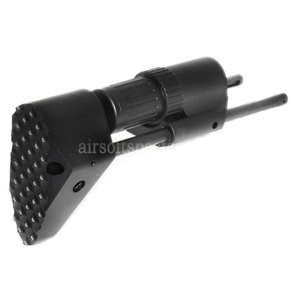 5KU PDW Retractable Stock For Tokyo Marui M4 M16 Series AEG Rifles Airsoft Black