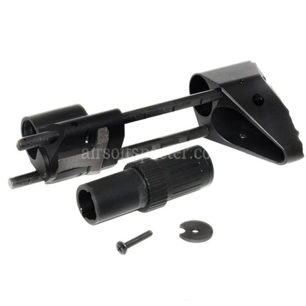 5KU PDW Retractable Stock For Tokyo Marui M4 M16 Series AEG Rifles Airsoft Black