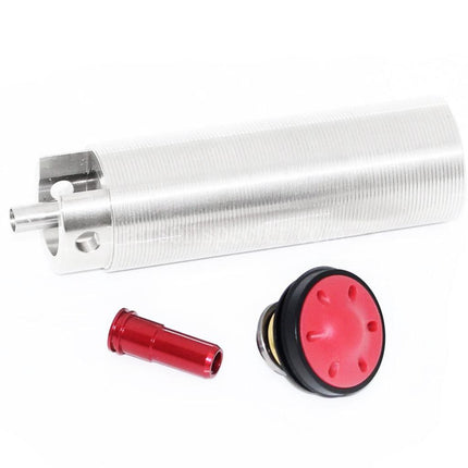 SHS One Piece Bore Up Cylinder Piston Head Air Nozzle Set For M4 M16 Series AEG Gearbox Rifles Airsoft