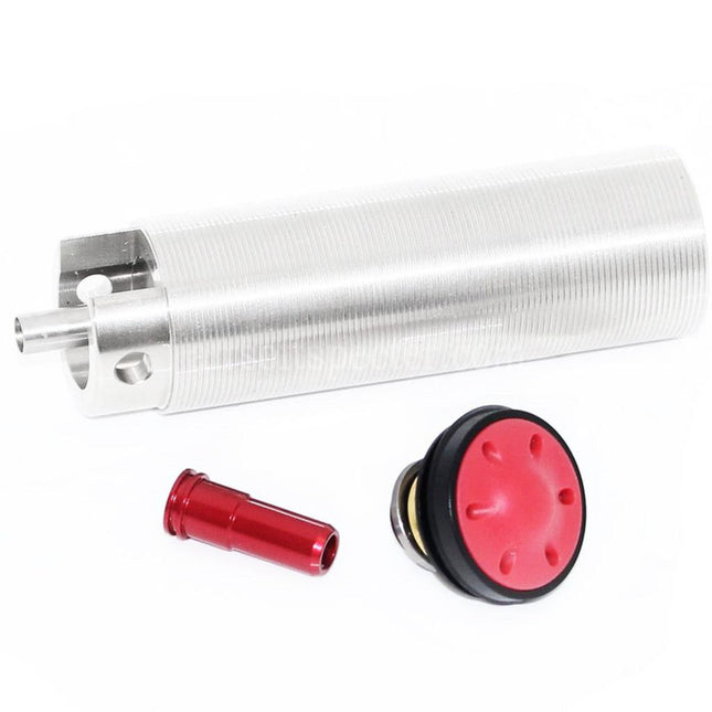 SHS One Piece Bore Up Cylinder Piston Head Air Nozzle Set For M4 M16 Series AEG Gearbox Rifles Airsoft