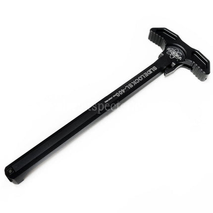 PTS Mega Arms Slide Lock Charging Handle For G&P WA M4 Series GBB Rifles Airsoft Black