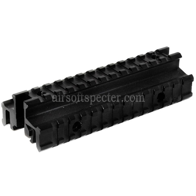 AIRSOFT SPECTER Tactical Tri-Rail Mount Base For 20mm Rail System Rifles Black