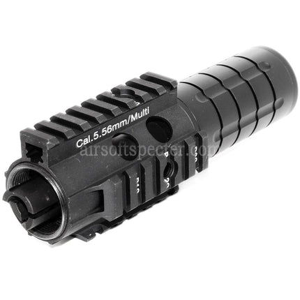 5KU Mini Patriot Front Kit For M4 M16 Series AEG Rifles Airsoft Black