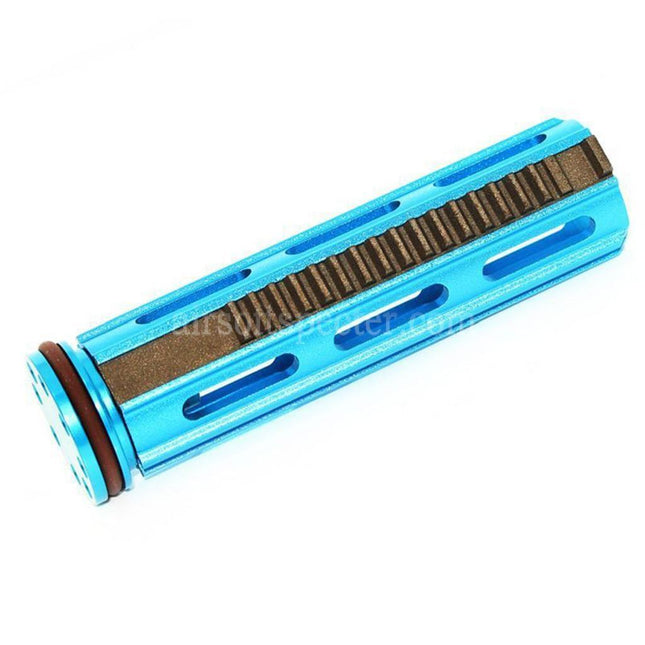 AIRSOFT SPECTER CNC Aluminium Piston and Head with 19 Steel Teeth For L85 SR25 AEG Gearbox Rifles
