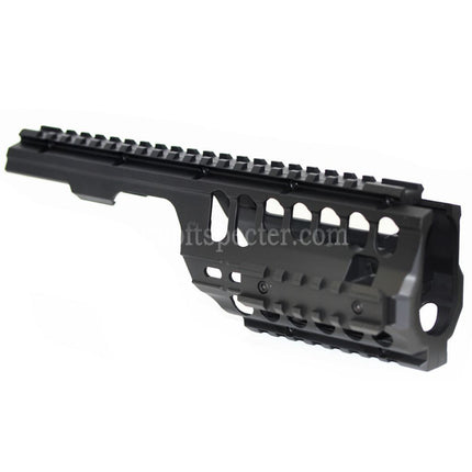 AIRSOFT SPECTER Light Weight 250mm Handguard Rail System For Tokyo Marui MP5K / MP5K PDW Rifles Black