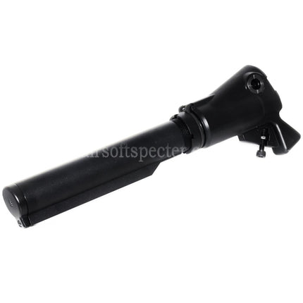 Golden Eagle Retractable Gas Tank Stock For JG Jing Gong Golden Eagle Tokyo Marui M870 Shotgun Airsoft Black