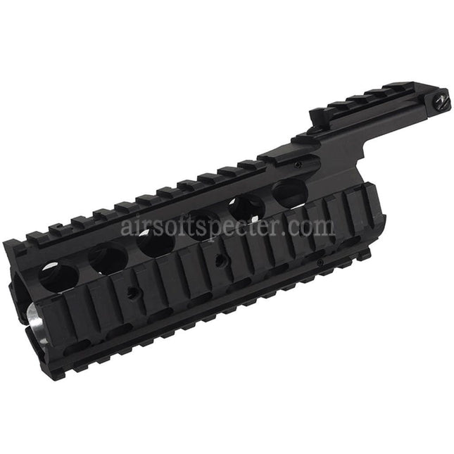 AIRSOFT SPECTER 210mm Aluminum KAC Style RAS II Handguard Rail System For M4 M16 Series AEG Rifles Black