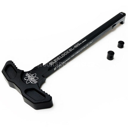 Poignée de chargement PTS Mega Arms AR-15 Slide Lock pour Systema PTW / G&P KSC KWA VFC GBB Airsoft Noir