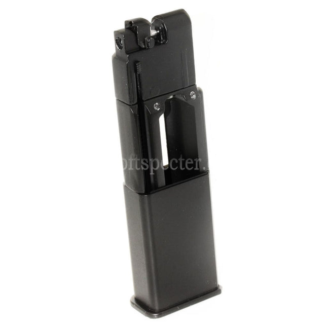 AIRSOFT SPECTER 16rd Co2 Magazine for WELL G196 M712 Mauser Series GBB Pistols Black
