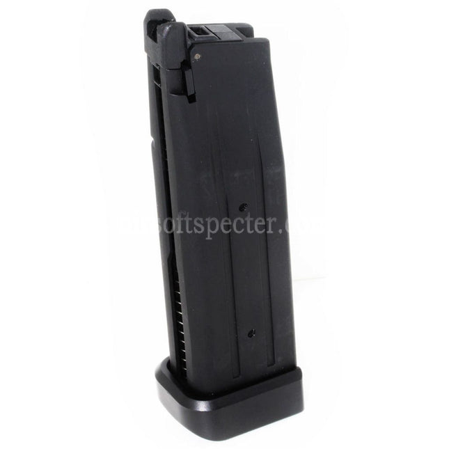 Golden Eagle 30rd Gas Magazine for Hi-Capa Series GBB Pistols Airsoft Black