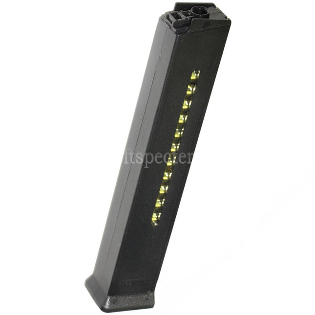 AIRSOFT SPECTER 420rd Hi-Cap Magazine with Dummy Display For H&K Umarex UMP Series AEG Rifles Black