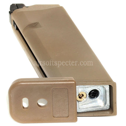 AIRSOFT SPECTER 24rd Gas Magazine for G17 G18C G34 G35 G-Series GBB Pistols