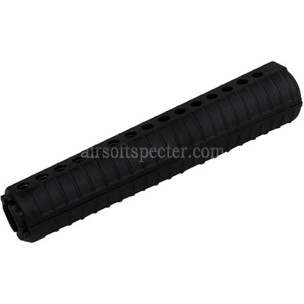 AIRSOFT SPECTER 335mm M16A2 Style Plastic Handguard For CYMA E&C Tokyo Marui M4 M16 Series AEG Rifles Black