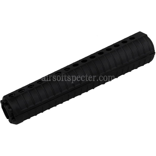 AIRSOFT SPECTER 335mm M16A2 Style Plastic Handguard For CYMA E&C Tokyo Marui M4 M16 Series AEG Rifles Black