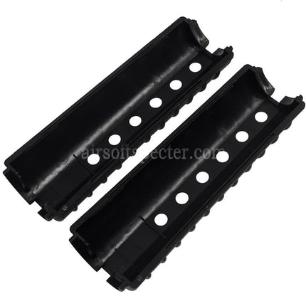 AIRSOFT SPECTER 155mm M733 Style Plastic Handguard For CYMA E&C Tokyo Marui M4 M16 Series AEG Rifles Black