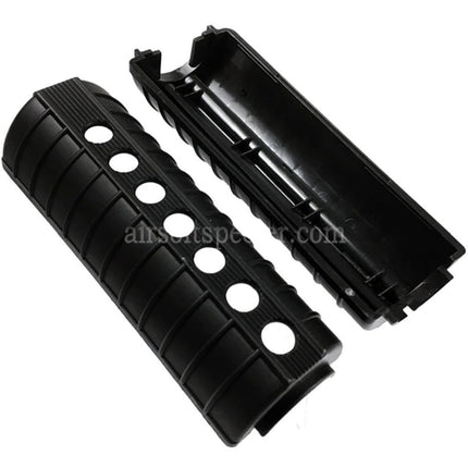 AIRSOFT SPECTER 156mm M4A1 Style Plastic Handguard For CYMA E&C Tokyo Marui M4 M16 Series AEG Rifles Black
