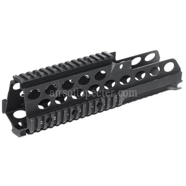 AIRSOFT SPECTER 272mm CNC Aluminum G36K RAS Handguard Rail System For Tokyo Marui Jing Gong JG CYMA Umarex G36 Series AEG Rifles Black
