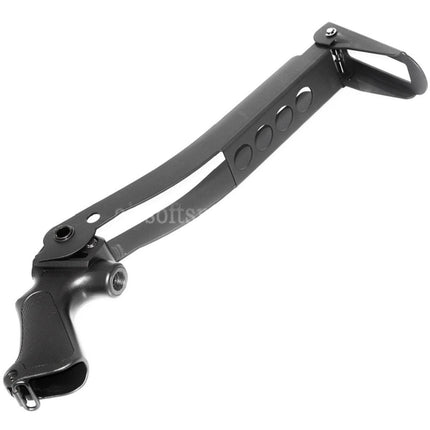CYMA Metal Folding Stock with Plastic Grip For CYMA M870 Series Shotgun Airsoft Black