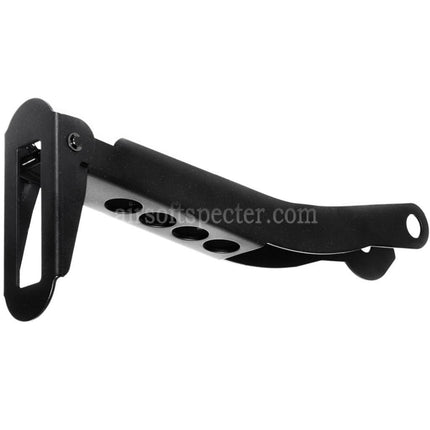 Crosse pliante en métal CYMA pour fusil à pompe airsoft CYMA CM352 M870, noir