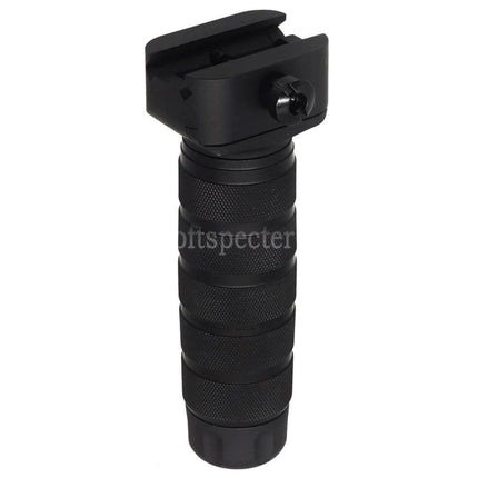 AIRSOFT SPECTER Aluminium Troy Style Modular Combat Vertical Grip For 20mm Picatinny Rail Black