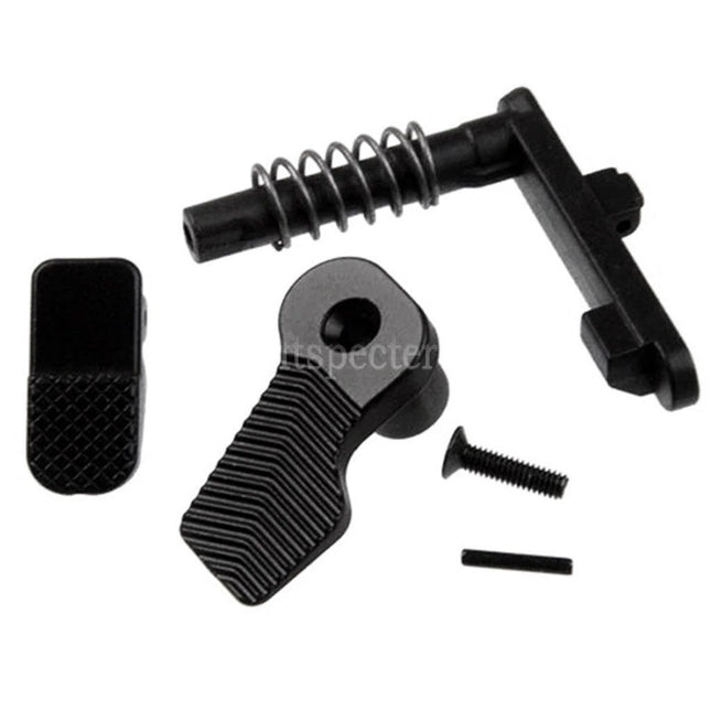 AIRSOFT SPECTER Metal Ambidextrous Magazine Release Catch For G&P CYMA D-Boys E&C VFC Tokyo Marui M4 M16 Series AEG Rifles Black