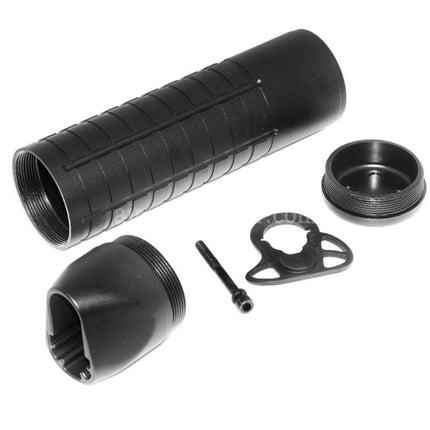 APS Mini Patriot Tube Stock 218mm For ASR106 M4 M16 Series AEG Rifles Airsoft Black