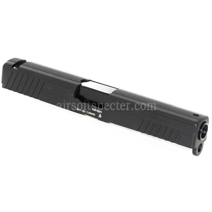 APS Aluminum Slide with Barrel For ACP601 / Tokyo Marui G17 GBB Pistols Airsoft Black