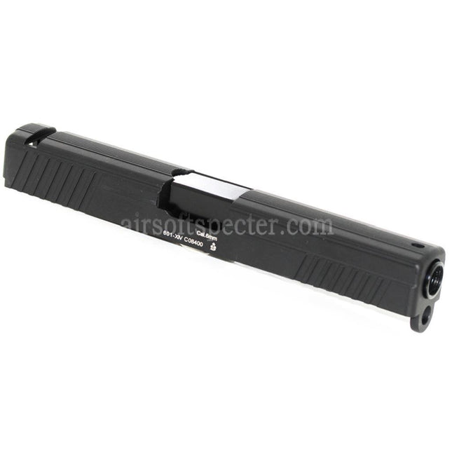 APS Aluminum Slide with Barrel For ACP601 / Tokyo Marui G17 GBB Pistols Airsoft Black