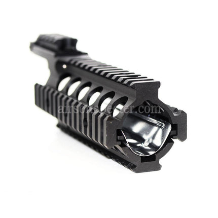 AIRSOFT SPECTER 210mm CNC Aluminum RAS Keymod Handguard Rail System For Tokyo Marui WA M4 M16 Series Rifles Black