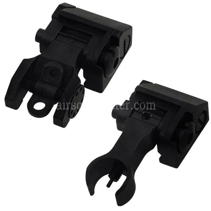 AIRSOFT SPECTER Metal Battle Front Rear Sight For 20mm Picatinny Rail Rifles