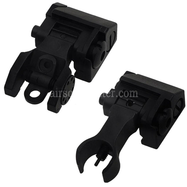 AIRSOFT SPECTER Metal Battle Front Rear Sight For 20mm Picatinny Rail Rifles
