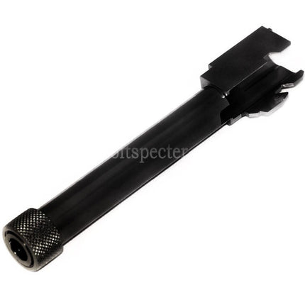 5KU CNC Aluminum Outer Barrel Type 1 with -14mm CCW Counter-Clockwise Thread Cover For Tokyo Marui G17 GBB Pistols Airsoft