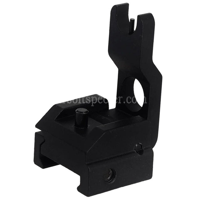 AIRSOFT SPECTER Metal Alloy SR15 Flip Up Front Sight For 20mm Picatinny Rail Rifles