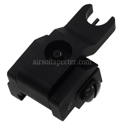 AIRSOFT SPECTER Metal Alloy SR15 Flip Up Front Sight For 20mm Picatinny Rail Rifles